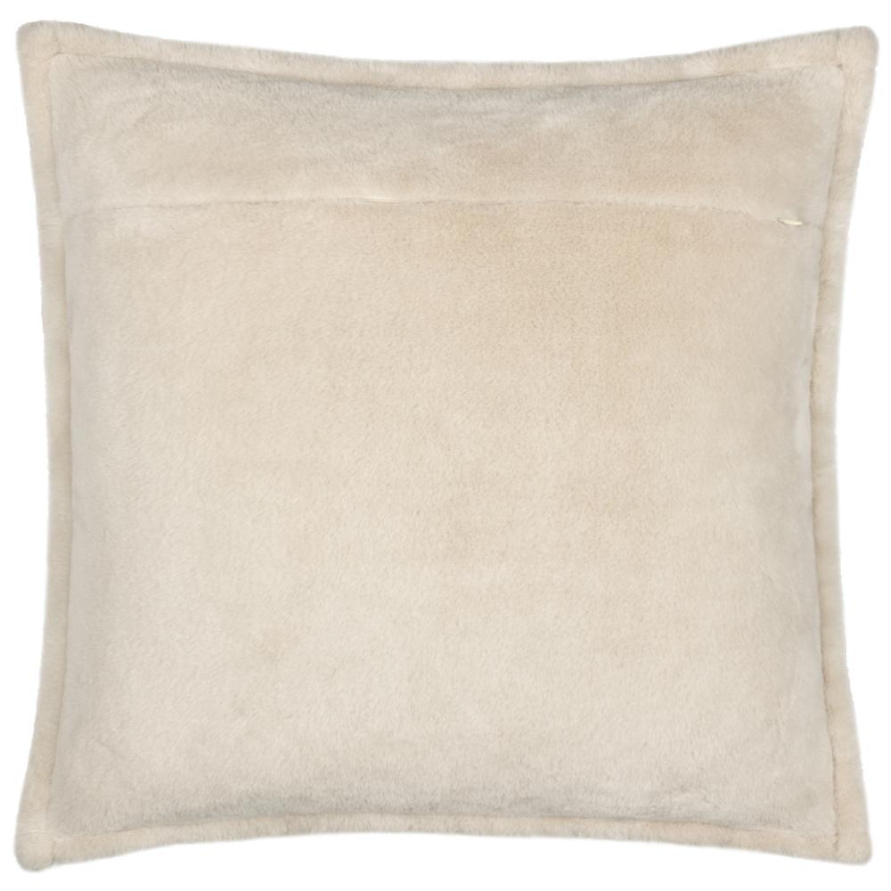 Natural - Back - Furn Forest Festivities Velvet Cushion Cover
