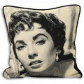 Black - Front - Riva Home Hollywood Elizabeth Taylor Cushion Cover