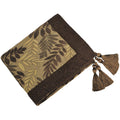 Mocha - Front - Riva Home Fern Throw