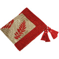 Red - Front - Riva Home Fern Throw