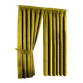 Sage - Front - Riva Home Imperial Pencil Pleat Curtains