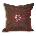 Aubergine-Fuchsia - Front - Riva Home Java Cushion Cover