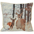 Cream - Front - Riva Home Mother And Fawn Cushion Cover