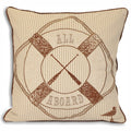 Sand - Front - Riva Home Tenby All Aboard Cushion Cover