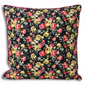 Navy - Front - Riva Home Victoria Floral Cushion Cover
