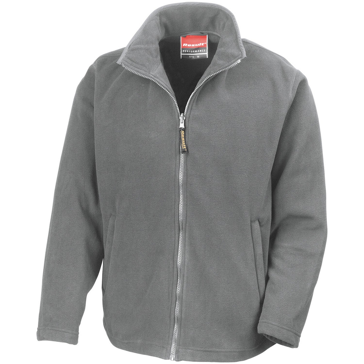 Dove Grey - Front - Result Mens Horizon High Grade Microfleece Jacket