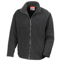 Black - Front - Result Mens Horizon High Grade Microfleece Jacket