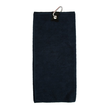 Navy - Front - Towel City Microfibre Golf Towel