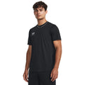 Black-White - Side - Under Armour Mens Challenger Training T-Shirt