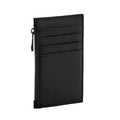 Black - Back - Bagbase Matte PU Card Holder