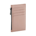 Nude Pink - Back - Bagbase Matte PU Card Holder