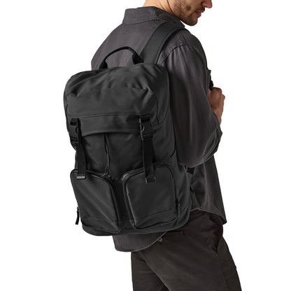 Black - Back - Quadra Stockholm Laptop Backpack