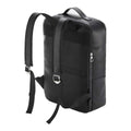 Black - Back - Quadra Tailored Luxe PU Backpack
