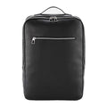 Black - Front - Quadra Tailored Luxe PU Backpack