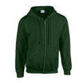 Forest Green - Front - Gildan Mens Heavy Blend Hooded Sweatshirt