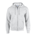 Ash - Front - Gildan Mens Heavy Blend Hooded Sweatshirt