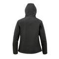 Black - Back - Result Genuine Recycled Womens-Ladies Recycled Printable Soft Shell Jacket