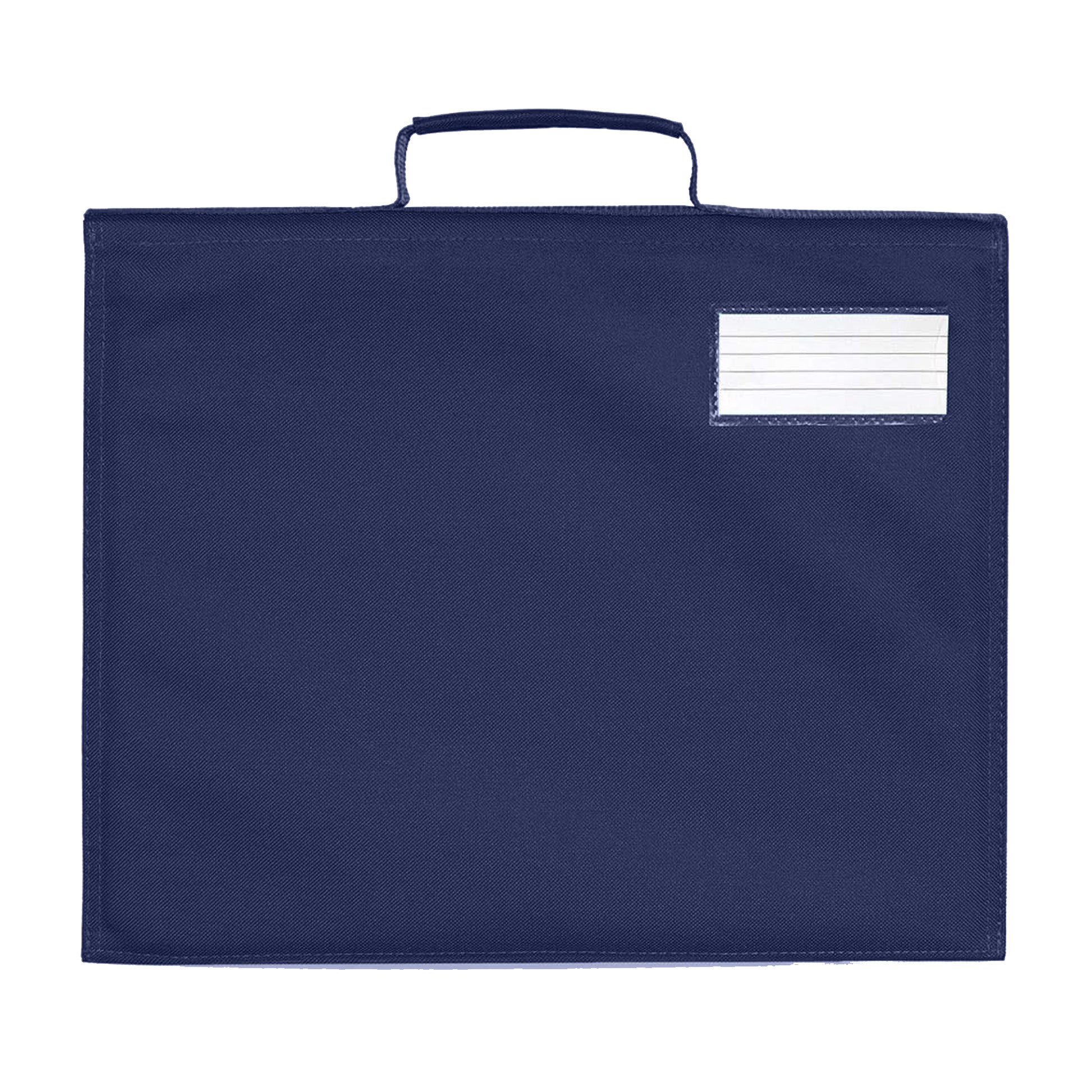 French Navy - Back - Quadra Classic Book Bag
