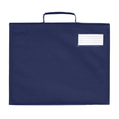 French Navy - Back - Quadra Classic Book Bag