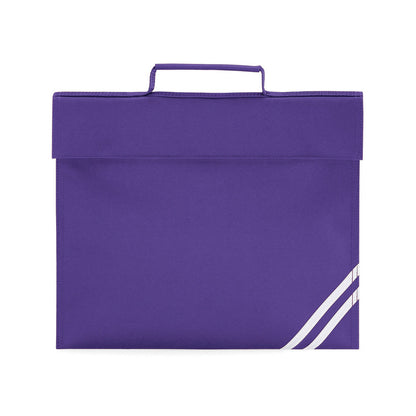 Purple - Front - Quadra Classic Book Bag