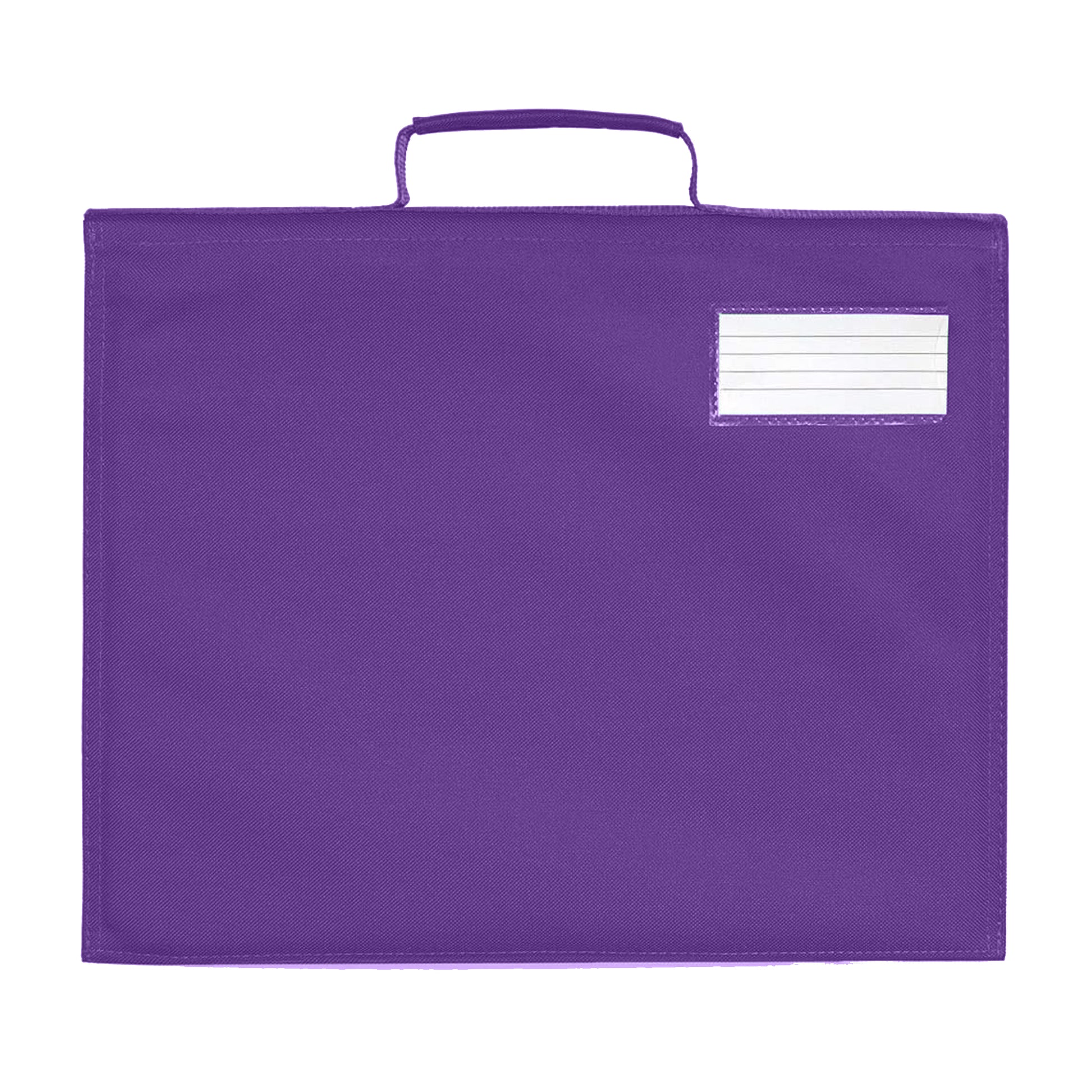 Purple - Back - Quadra Classic Book Bag