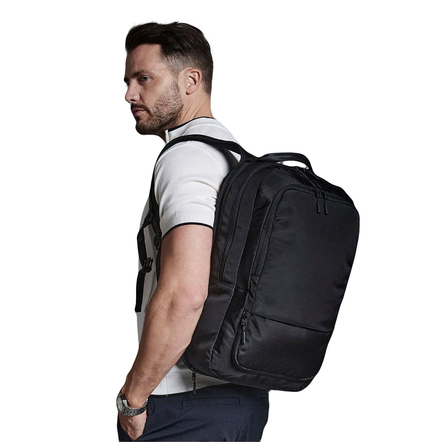 Black - Side - Quadra 24 Hour Backpack