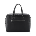 Black - Side - Quadra Tailored Luxe Briefcase