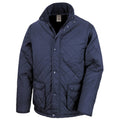 Navy - Front - Result Urban Unisex Adult Cheltenham Padded Jacket