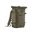 Covert Green - Front - Quadra Roll Top Waterproof Backpack