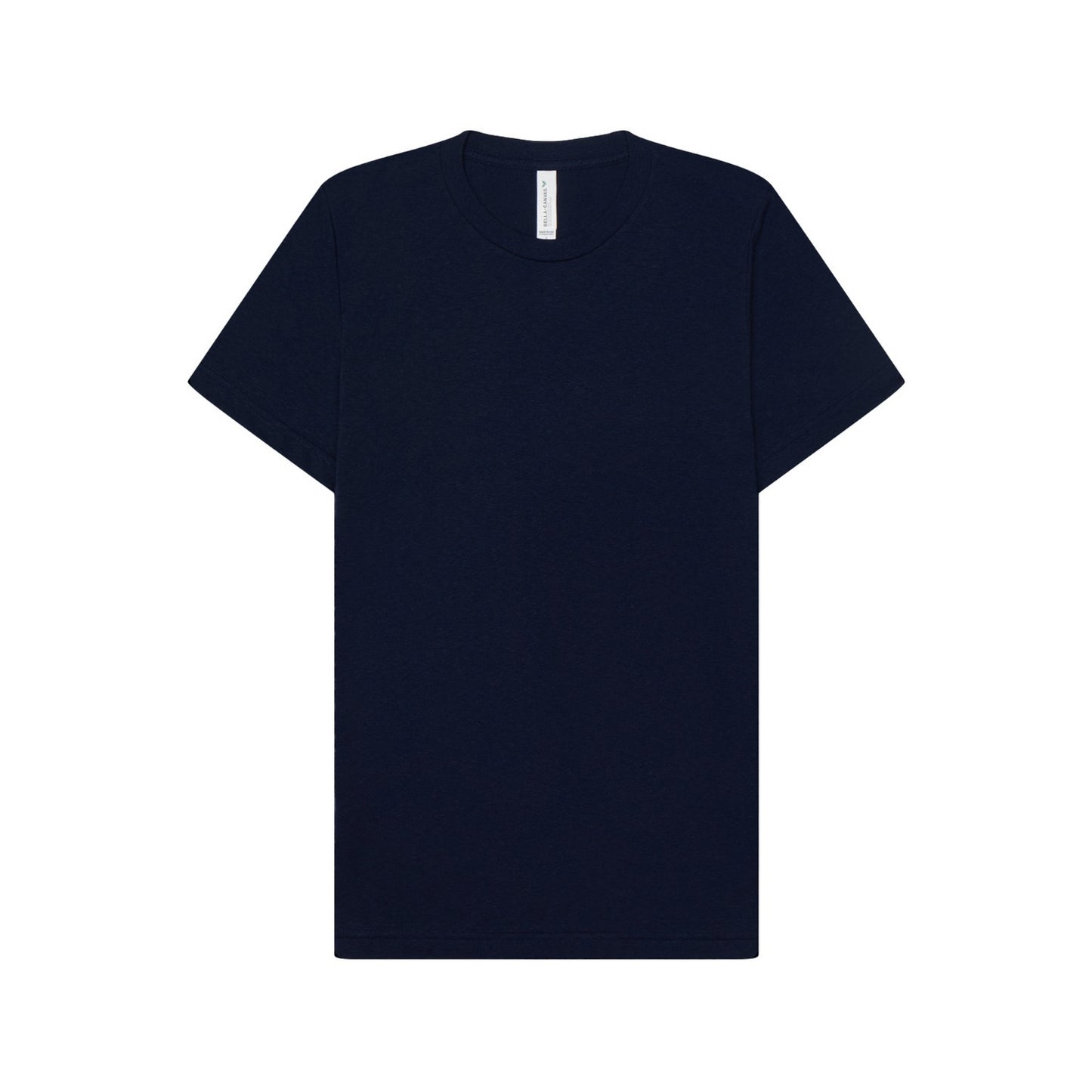 Navy - Front - Bella + Canvas Unisex Adult Ecomax T-Shirt