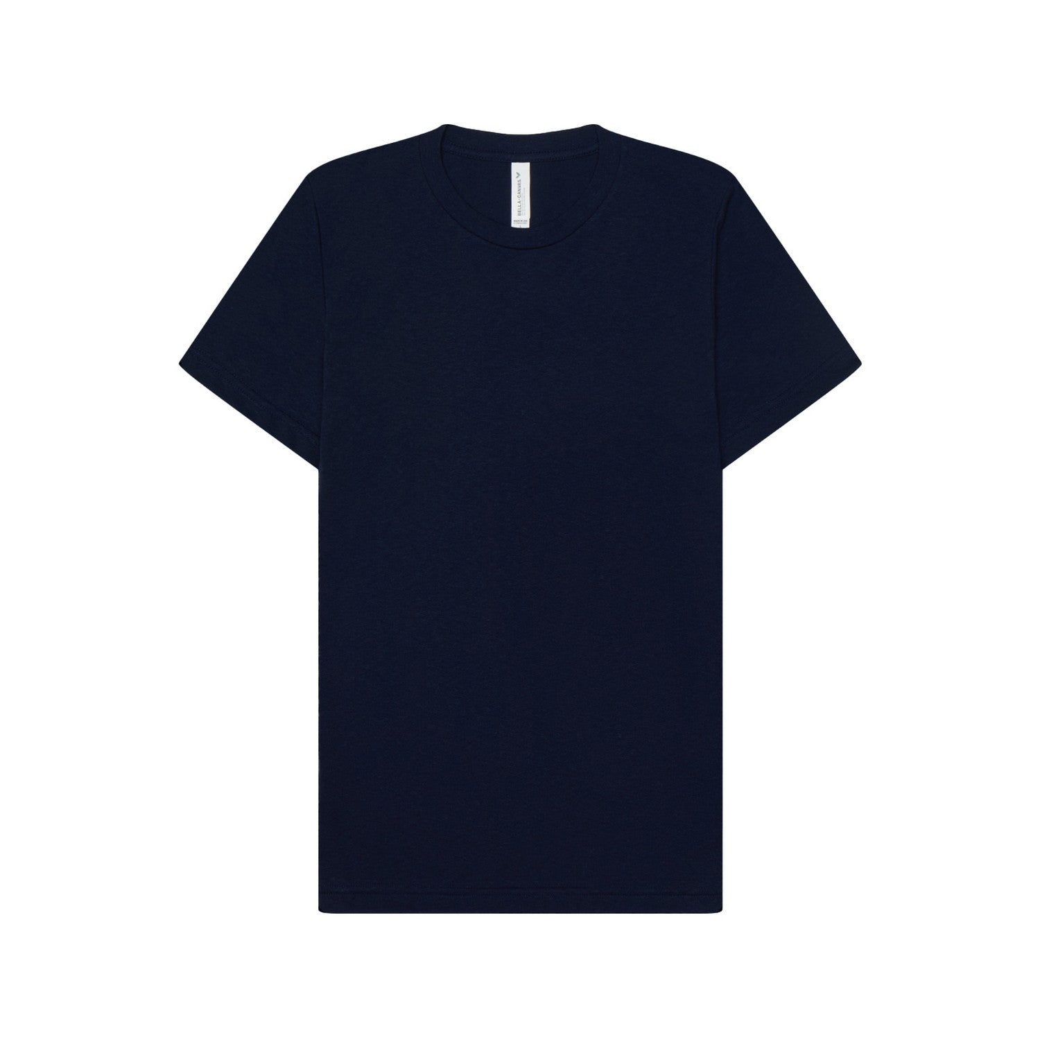 Navy - Front - Bella + Canvas Unisex Adult Ecomax T-Shirt