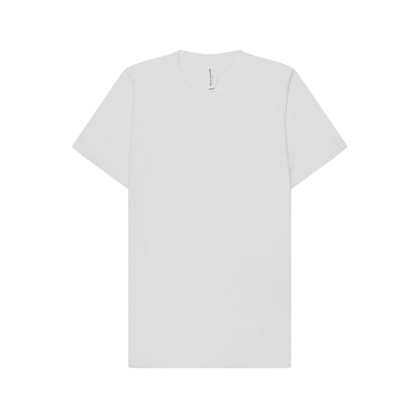 White - Front - Bella + Canvas Unisex Adult Ecomax T-Shirt