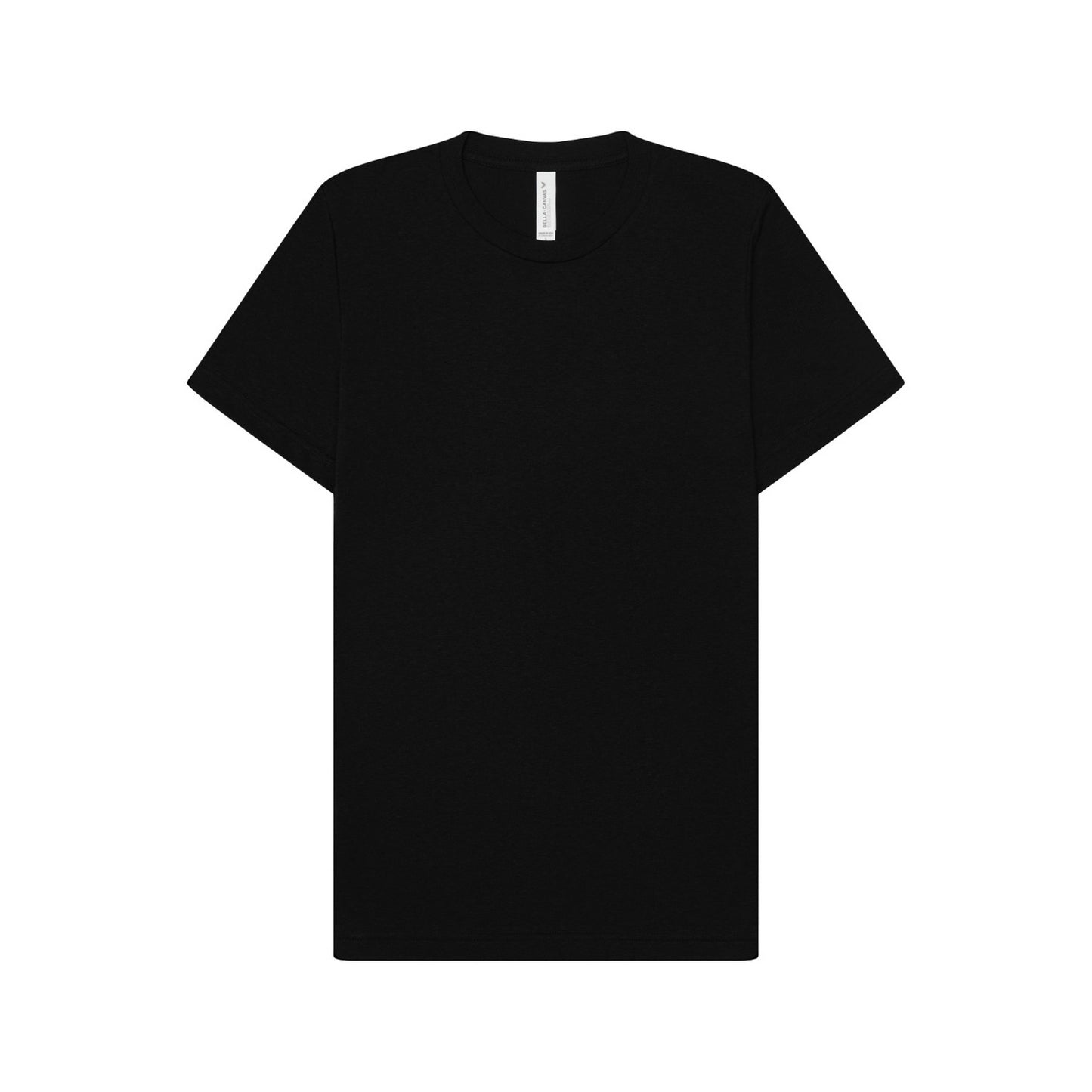 Black - Front - Bella + Canvas Unisex Adult Ecomax T-Shirt