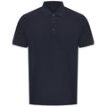 Navy - Front - PRO RTX Mens Pro Moisture Wicking Polo Shirt
