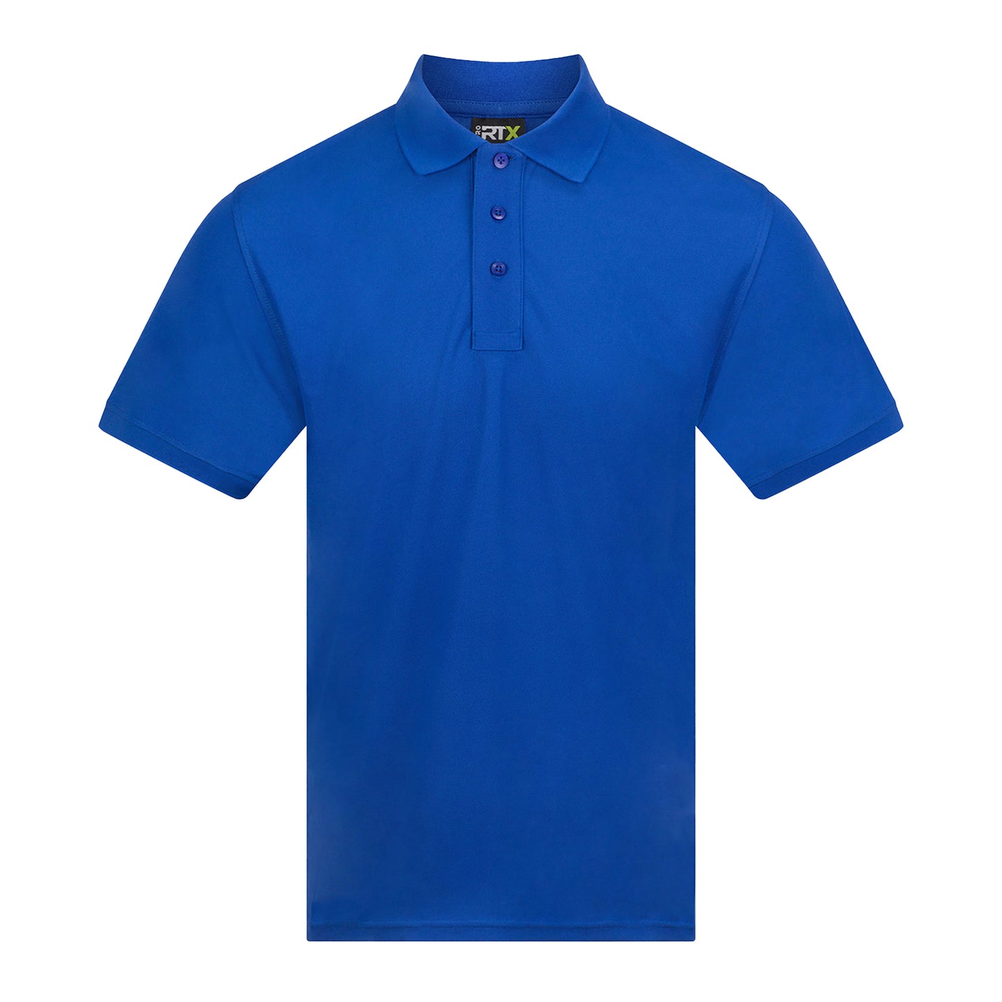 Royal Blue - Front - PRO RTX Mens Pro Moisture Wicking Polo Shirt