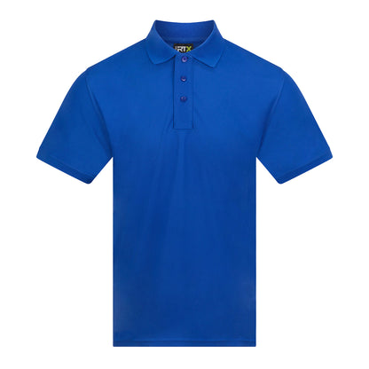 Royal Blue - Front - PRO RTX Mens Pro Moisture Wicking Polo Shirt