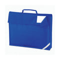Bright Royal Blue - Front - Quadra Reflective Tape Book Bag