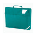 Emerald - Front - Quadra Reflective Tape Book Bag
