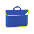Bright Royal Blue - Front - Quadra High-Vis Book Bag