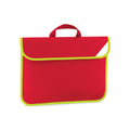 Classic Red - Front - Quadra High-Vis Book Bag