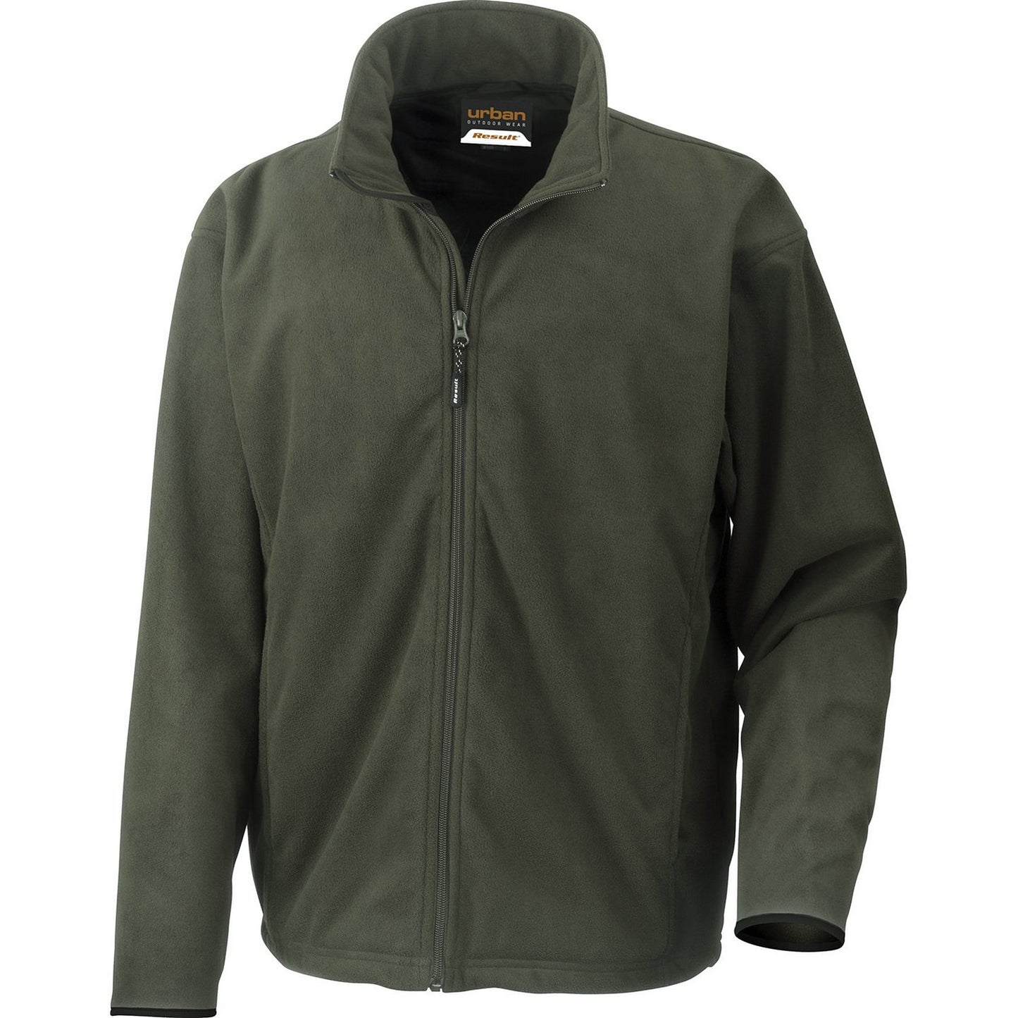 Moss Green - Front - Result Urban Unisex Adult Extreme Climate Stopper Fleece Jacket