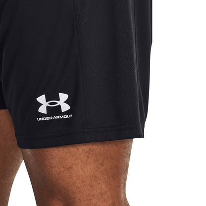 Black-White - Lifestyle - Under Armour Mens Challenger Knitted Shorts