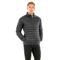 Black - Side - Result Genuine Recycled Mens Recycled Padded Jacket