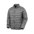 Frost Grey - Front - Result Genuine Recycled Mens Recycled Padded Jacket