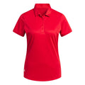 Collegiate Red - Front - Adidas Womens-Ladies Performance Polo Shirt
