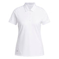 White - Front - Adidas Womens-Ladies Performance Polo Shirt