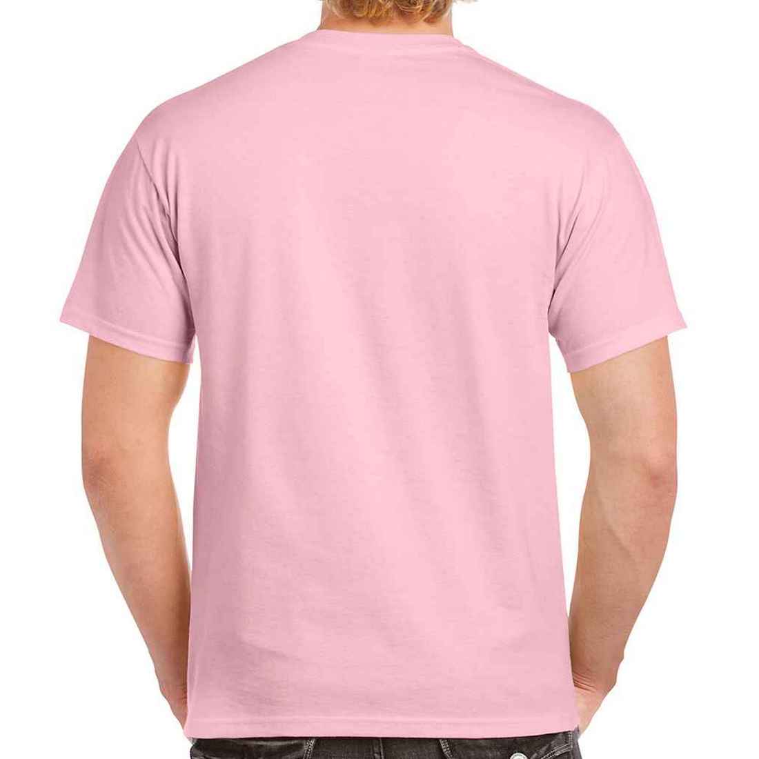 Light Pink - Back - Gildan Unisex Adult Heavy Cotton T-Shirt