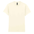 Off White - Front - Gildan Unisex Adult Heavy Cotton T-Shirt