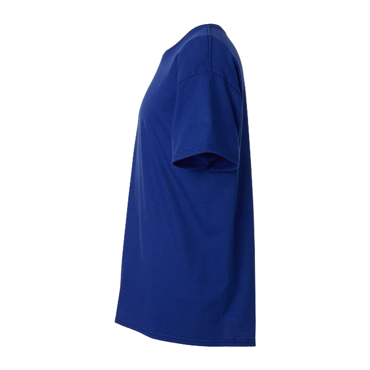 Fan Deep Royal - Side - Gildan Unisex Adult Heavy Cotton T-Shirt