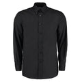 Black - Front - Kustom Kit Mens Workforce Long-Sleeved Shirt